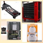 Pack starter : Servante d’atelier Widmann 8/6 couleur suivant stock + Cric hydraulique + Clé à choc 36V + jeu douilles à choc offert