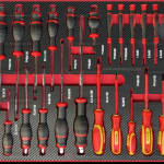 Servante d’atelier Widmann 8 tiroirs dont 6 outillés